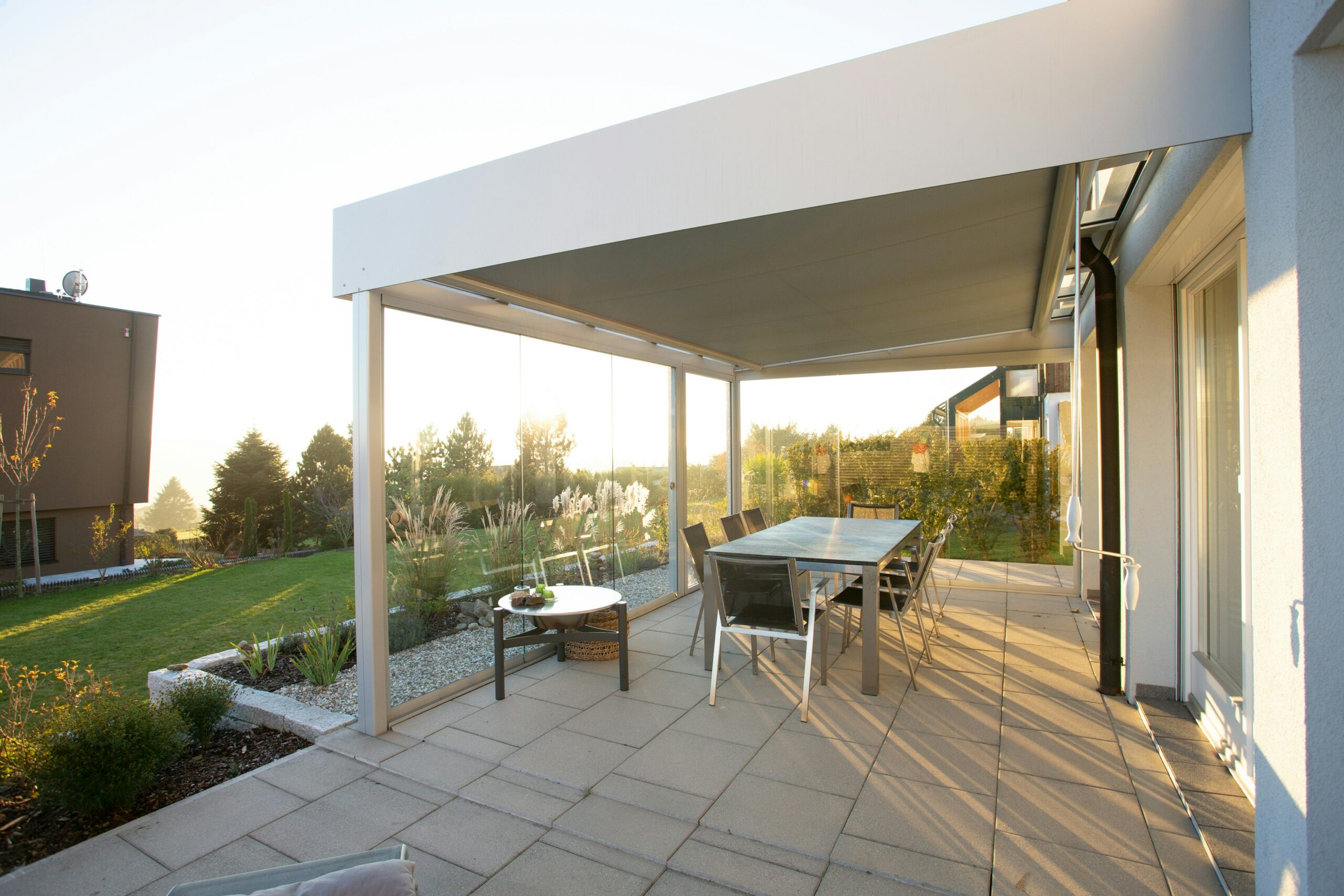 Terrasse dallage Valras-Plage